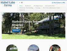 Tablet Screenshot of mabellakefarms.com